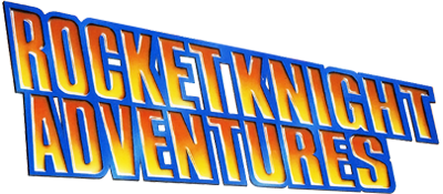Rocket Knight Adventures logo for Sega Genesis